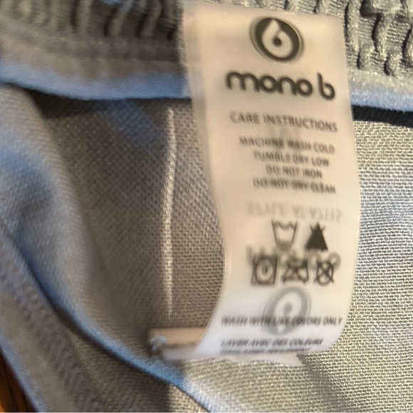 Mono B grey sports bra, size M - Picture 6 of 8